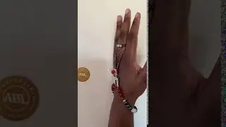 Red Agate Hand Crown Bracelet&trade;️