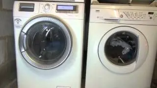 Wash race No.4 : Zanussi vs Electrolux : Cotton 60'c rinses and Inter spins (pt 4 of 5)