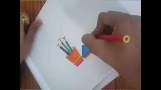 Holi Mandala art | mandala art |Holi drawing|#Anagha patil art's #trending #cute