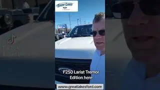 #Ford #f250 #Lariat #Tremor Www.greatlakesford.com 2469 Apple Avenue Muskegon MI 49442 231.777.2750