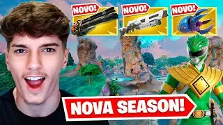 EXPLORANDO a NOVA TEMPORADA do POWER RANGERS!