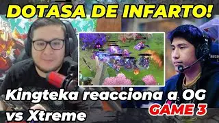 😲DOTASA DE INFARTO! 😲KIGNTEKA REACCIONA A OG VS XTREME😲 WISPER GOD 😲