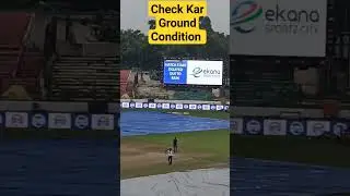Rainy day ☔☔☔ Match start delayed DUE TO RAIN