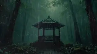 Heavy Night Rain in the Forest 🌙 Soothing Rain Sounds for Deep Sleep & Relaxation
