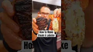 How to Make Steak & Lobster #steak #lobster #thermopro #surfandturf #chefrecipes