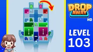 Drop Away Level 103 Solution Walkthrough
