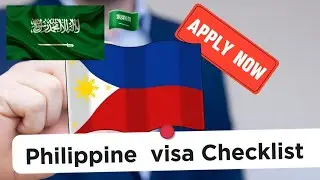 How you can apply Philippines 🇵🇭 visa from saudi arabia #riyadh #jeddah | Philippines visa #ksa