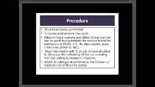 Intra Osseous Line Insertion Prof Afaf koraa. Neonatal Procedures