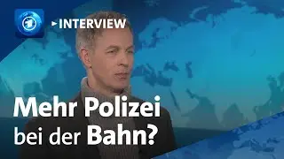Nach tödlichem Angriff auf Schaffner: Diskussion über Sicherheit | tagesthemen-Interview
