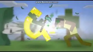 MinecraftAngel with a shotgun