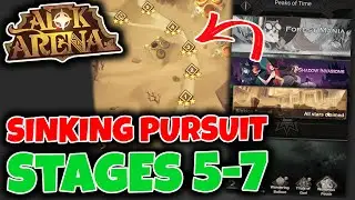SHEMIRA IS OP! Stages 5-7. Chapter 2 Sinking Pursuit // AFK ARENA Shadow Invasions Guide