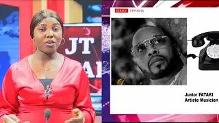 INVITE DU JOURNAL TELEVISE SABBAT : L'ARTISTE MUSICIEN JUNIOR FATAKI PARLE DE SON PARCOURS AU JAPON