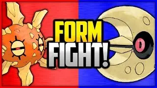 Солрок против Лунатона | Бой в форме покемонов