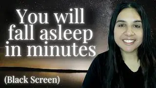 Sleep Hypnosis | A Gentle Ending to a Long Day.. (Black Screen/ 3 Hour)