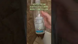 shower cleaning trick #shorts #shortsvideo #cleaningmotivation #cleaning #method