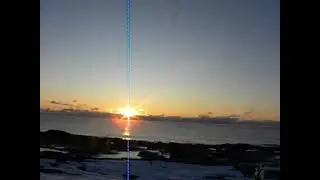 DSCN1368 708AM  ARCTIC SEA SMOKE SUNRISE TWO LIGHTS MAINE  WAS AWESOME!JANUARY 24 2026