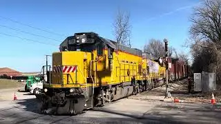 Massive Missouri Eastern Railroad Union Transfer west on ex-Rock Island @ Maryland Heights MO 1/7/26