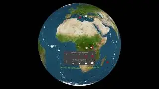 Terremotos e erupci&oacute;ns de 1960 -2010 ( Smithsonian institute )