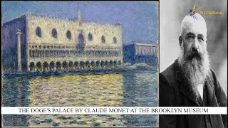 The Doge's Palace by Claude Monet at the Brooklyn Museum