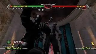 Mortal Kombat Deception - Noob - Smoke (Alternate Costume) - Arcade Playthrough