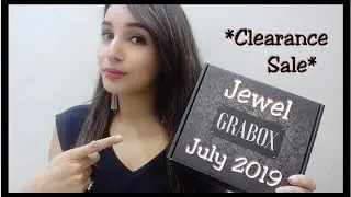 Grabox July 2019 | Most Affordable  Subscription - Jewel Box | Unboxing & Try on Review |