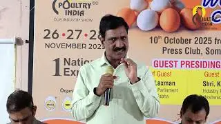 Dr Ravinder Reddy,  TPBA | IPEMA-Poultry India Celebrates World Egg Day 2025 | Poultry India Expo