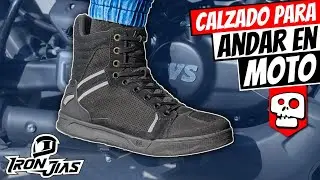 ¿Cómo debe ser un calzado para andar en moto? Iron Jias XZ002 | Alets Go