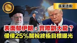 1.29 （廣東話）表面郁伊朗，實際劏大龍？｜侵侵25%關稅終極目標曝光