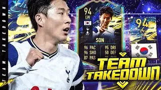 94 TOTS Heung Min Son Team Takedown!!!