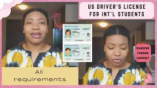 EASY way to get your US DRIVER&rsquo;S LICENSE as an international student