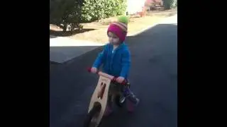 Nora and skuut bike