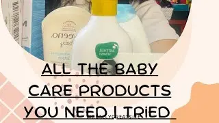 Review of Baby care  products #surbhinish #minivlog #review