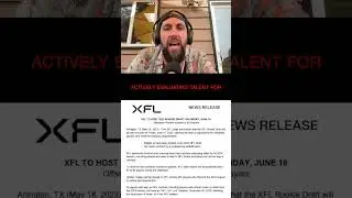 BREAKING XFL 2023 NEWS! XFL Rookie Draft Announced, Off-Season Rosters Expanded!