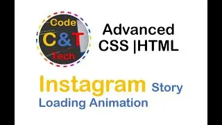Instagram Story Loading Animation - Advanced CSS | HTML
