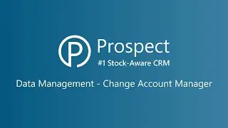 Data Management - Change Account Manager