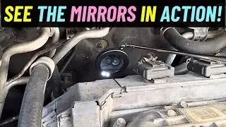 I thought these Telescopic Mirrors would only be good for cars... See what my FAVORITE use for them!