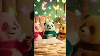 ☀️ Morning Stretch Magic | Cute Pastel Bears Wake Up Animation #animation #asmr #animatedfilms