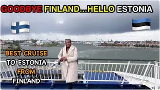 Arriving To Estonia on the Best CRUISE from Helsinki Finland to Tallin Estonia