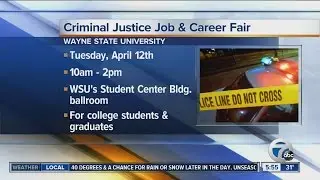 Criminal justice jobs are up for grabs at WSU's 25th Annual NOBLE Criminal Justice Job & Career Fair