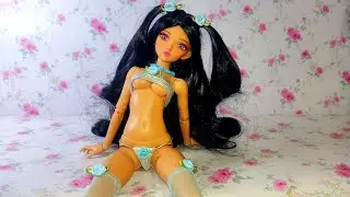 Clothes BJD DOLL UNBOXING dressing the doll.