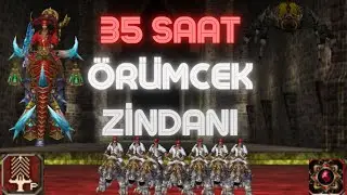METİN2 (35 SAAT) ÖRÜMCEK ZİNDANINDA ÇAR KASTIM ! | METİN2 RUBY LUCİFER (BÖLÜM 8) #metin2 #metin2tr