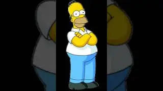 yellow body, it's a fuckin homer. his face is yellow and his family yellow