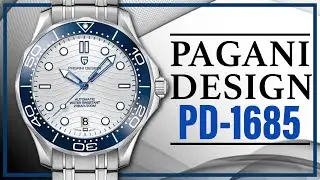 Pagani Design PD-1685 สวยหรูเกินต้าน ถ้ามองไกลๆคงนึกว่า OMEGA Seamaster!!! | Hyper Pixel EP. 326