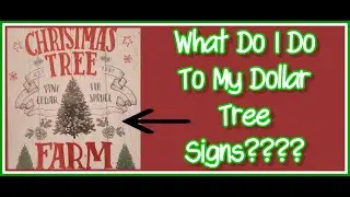 Dollar Tree Wall Decor Signs NEW AND IMPROVED!