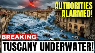 Italy UNDERWATER AGAIN — Tuscany and Emilia-Romagna DEVASTATED as Rivers EXPLODE Beyond Banks!