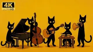 BLACK CATS Deep Bass Jazz Nights &mdash; The Most Relaxing Pomodoro Partner for Deep Focus