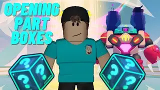 Roblox Bot Clash Update 12 Huge Mech I opened 98 Bot Parts