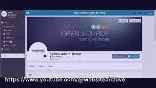 opensource social network script demo