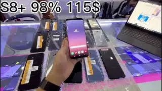 Samsung s8+ 98% 115$ Ram 4G SD835