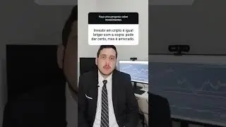 Investir em crypto &eacute; arriscado